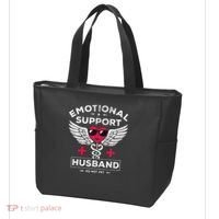 Emotional Support Husband Do Not Pet Tote Bag thumb 3
