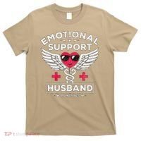 Emotional Support Husband Do Not Pet T-Shirt thumb 0