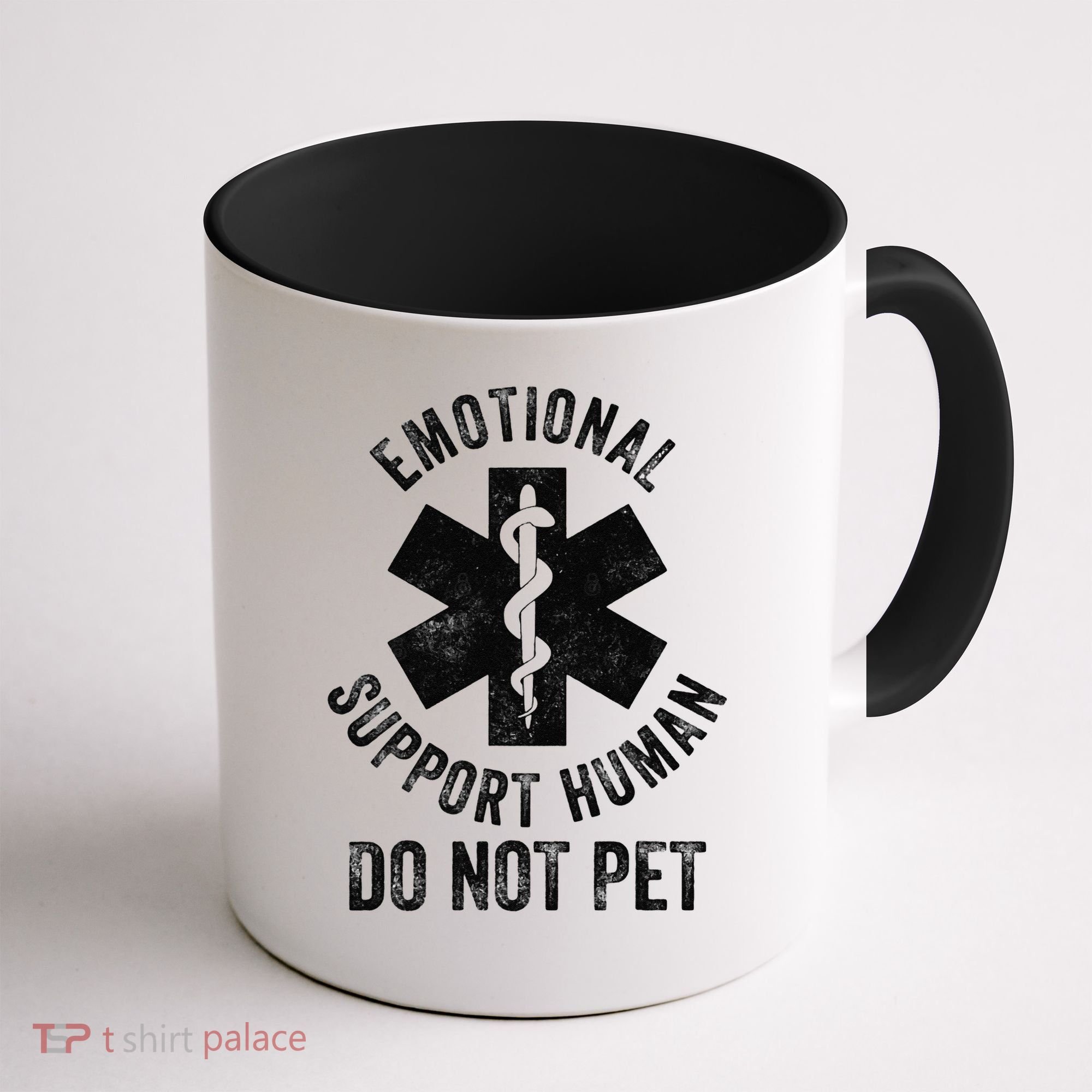 Emotional Support Husband Do Not Pet Coffee Mug