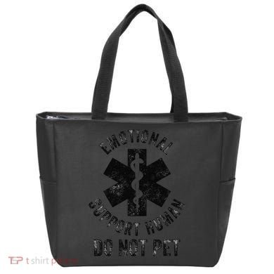 Emotional Support Husband Do Not Pet Tote Bag