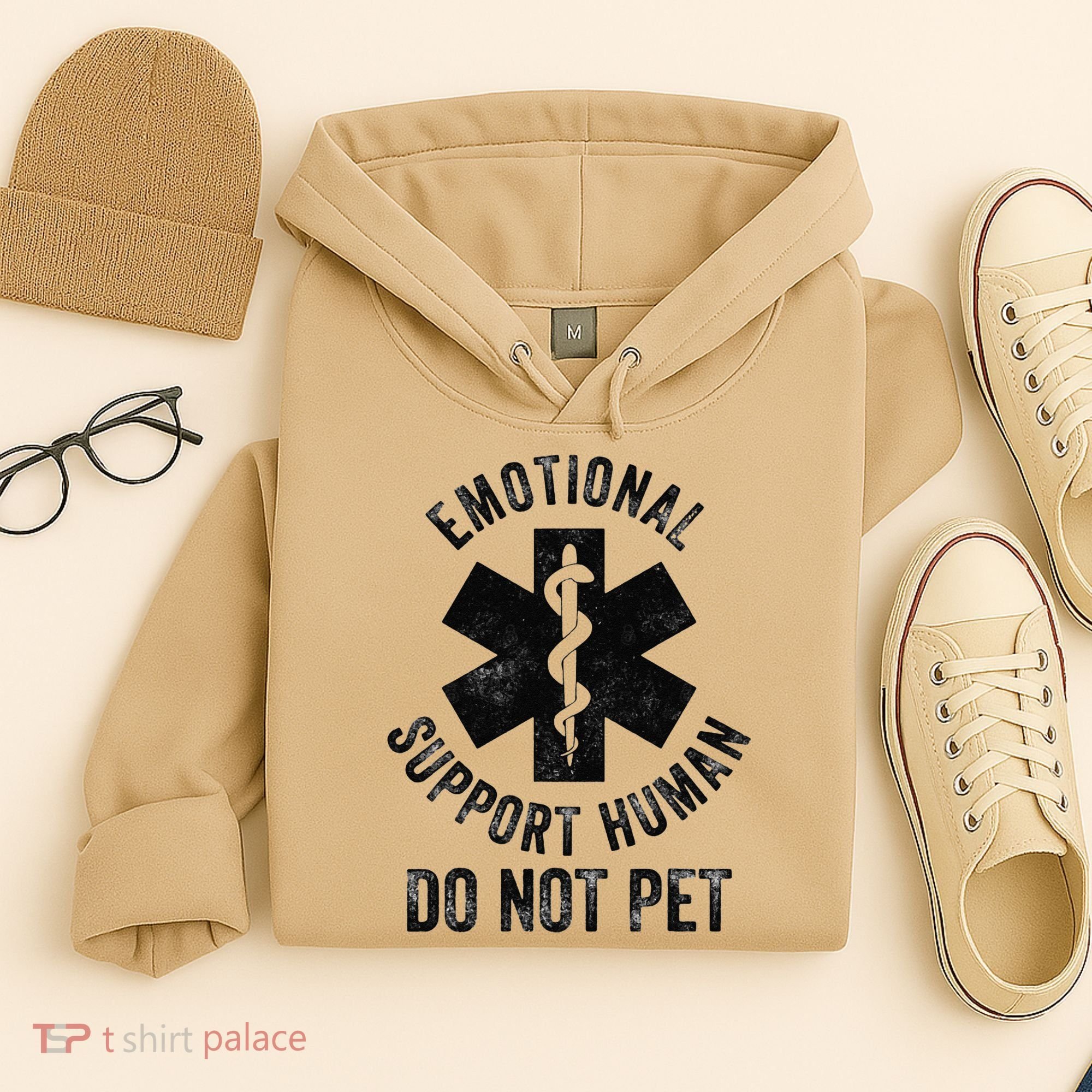 Emotional Support Husband Do Not Pet Hoodie