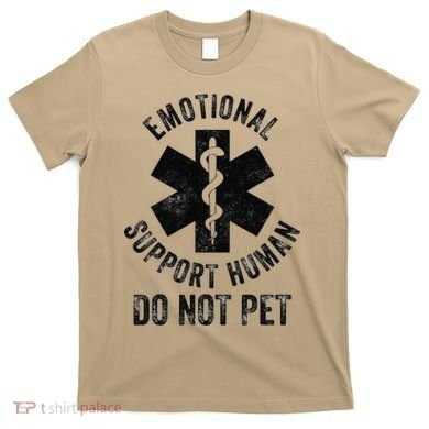 Emotional Support Husband Do Not Pet T-Shirt