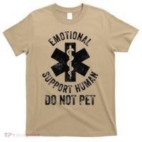 Emotional Support Husband Do Not Pet T-Shirt thumb 0