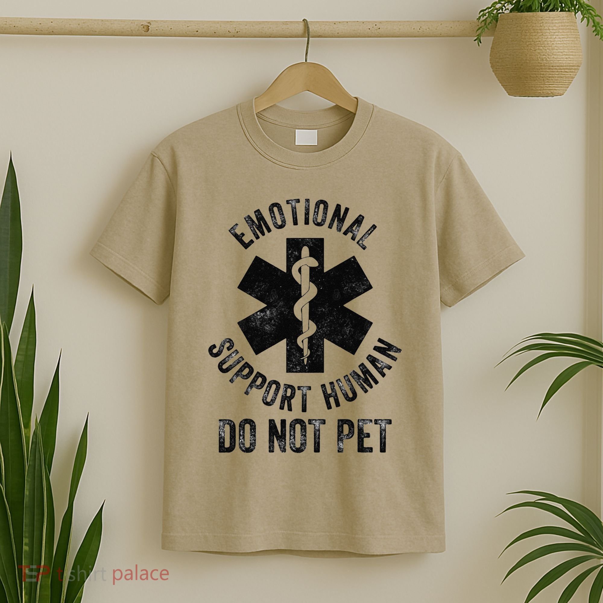 Emotional Support Husband Do Not Pet T-Shirt