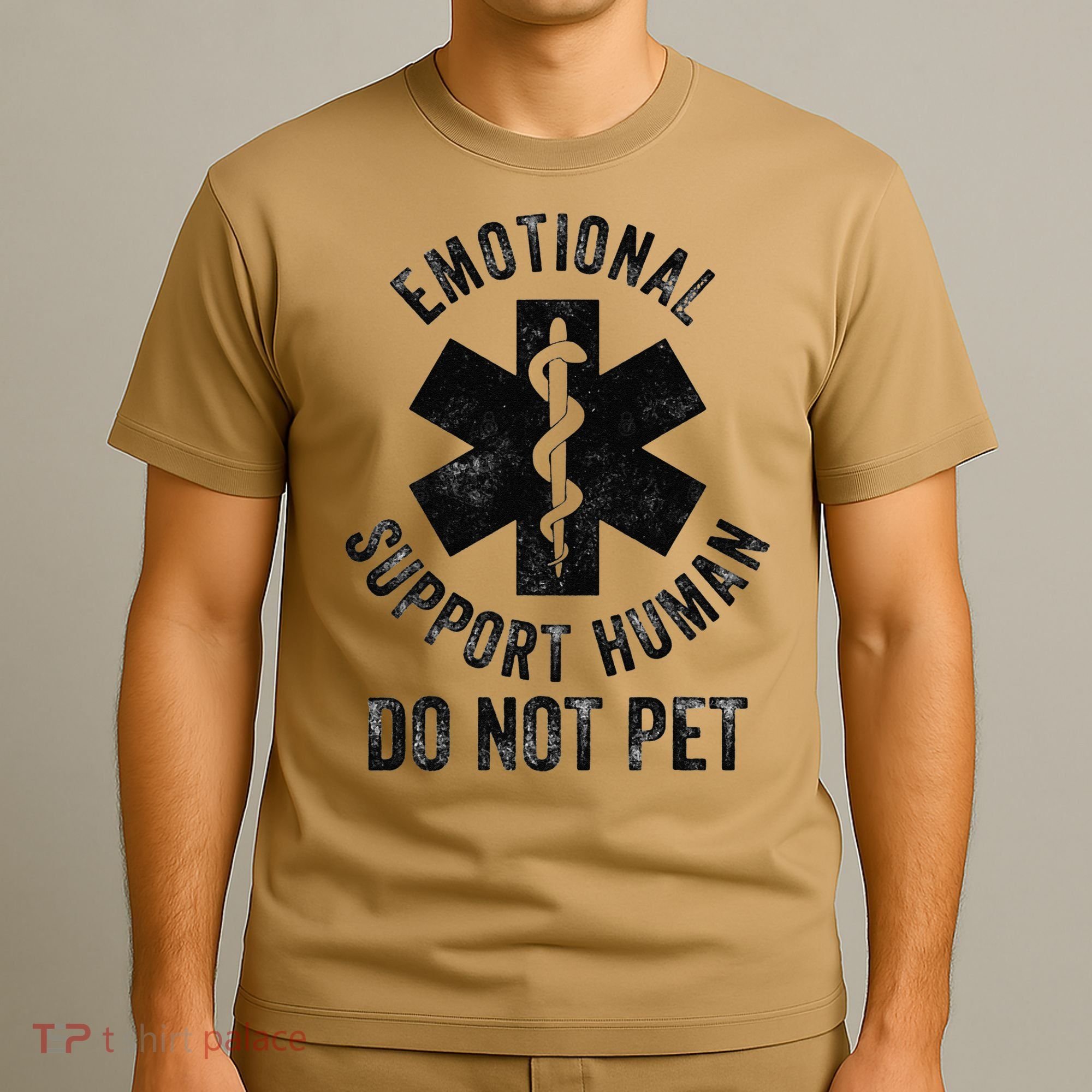Emotional Support Husband Do Not Pet T-Shirt