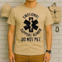 Emotional Support Husband Do Not Pet T-Shirt thumb 6
