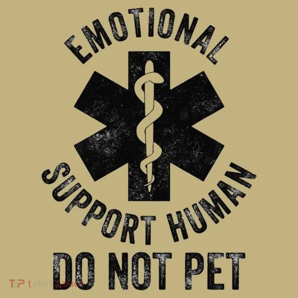 Emotional Support Husband Do Not Pet Mousepad
