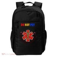 Emotional Support Husband Do Not Pet Backpack thumb 0