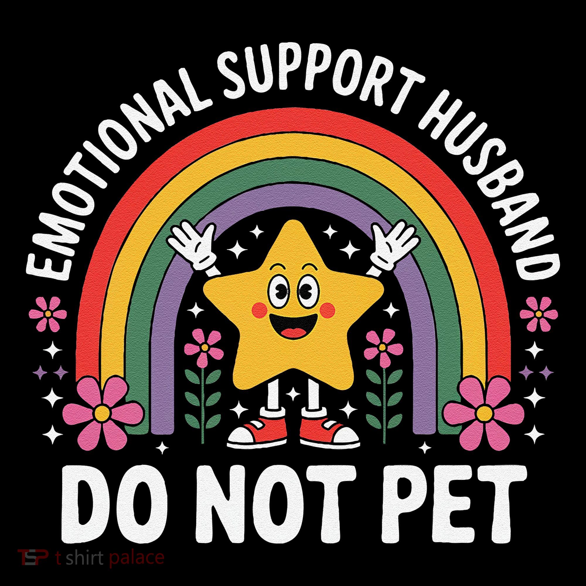 Emotional Support Husband Do Not Pet Apron