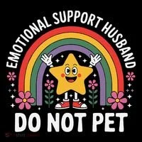 Emotional Support Husband Do Not Pet Coffee Mug thumb 5