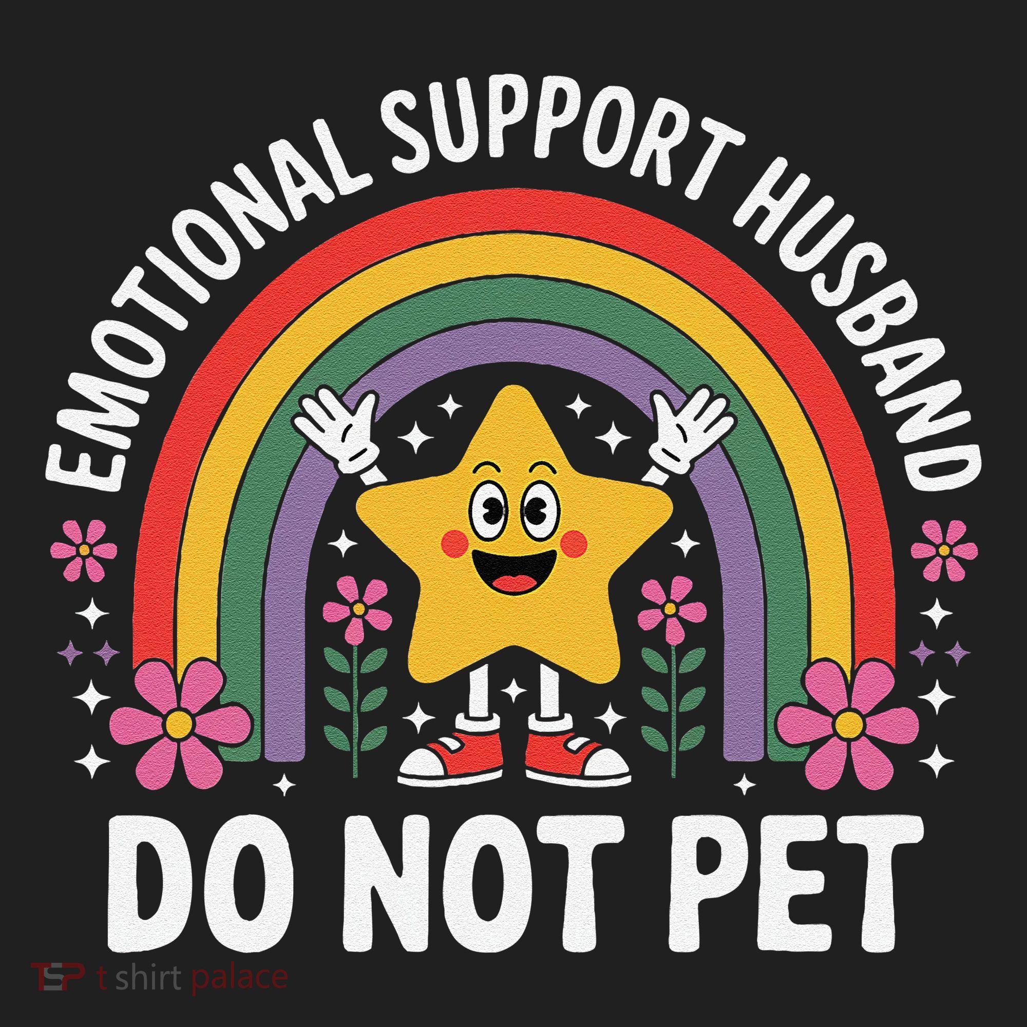 Emotional Support Husband Do Not Pet Beanie