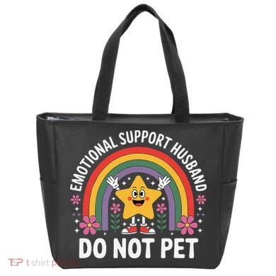 Emotional Support Husband Do Not Pet Tote Bag