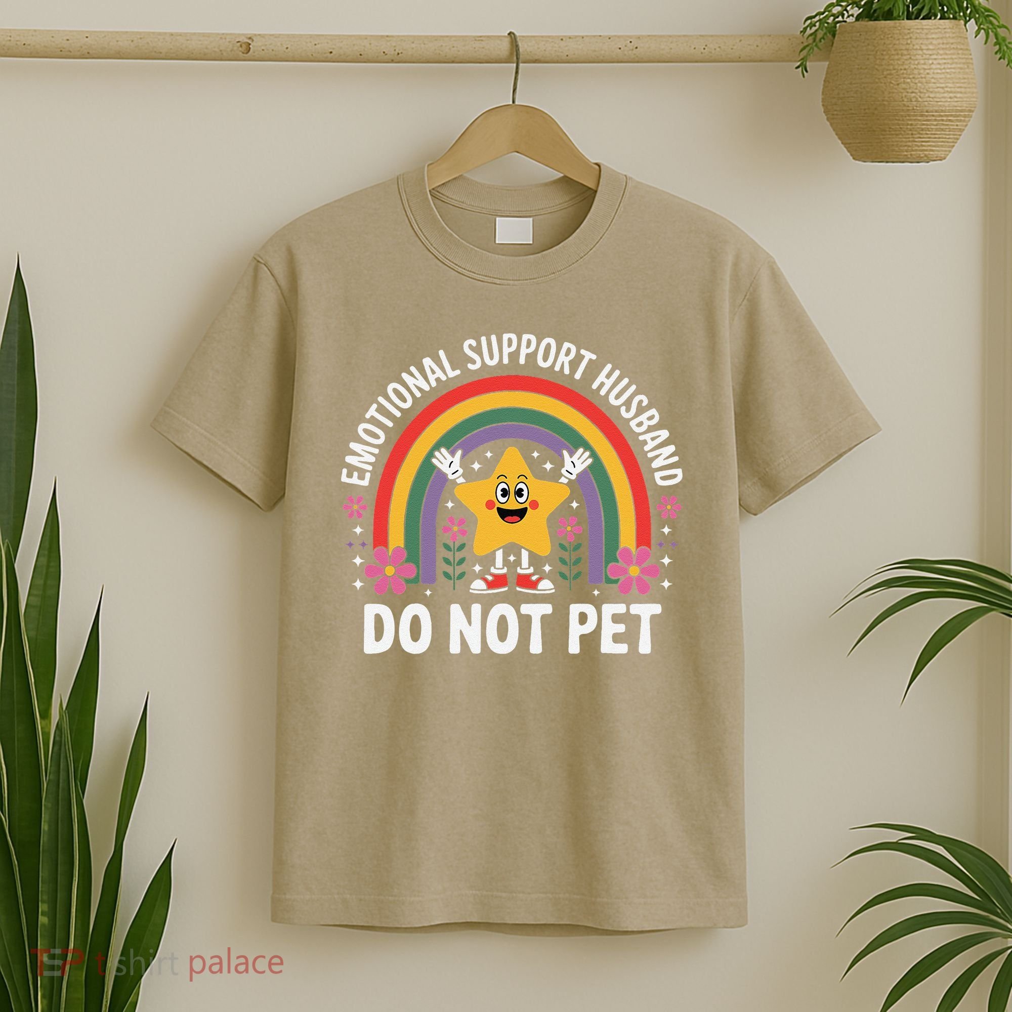 Emotional Support Husband Do Not Pet T-Shirt