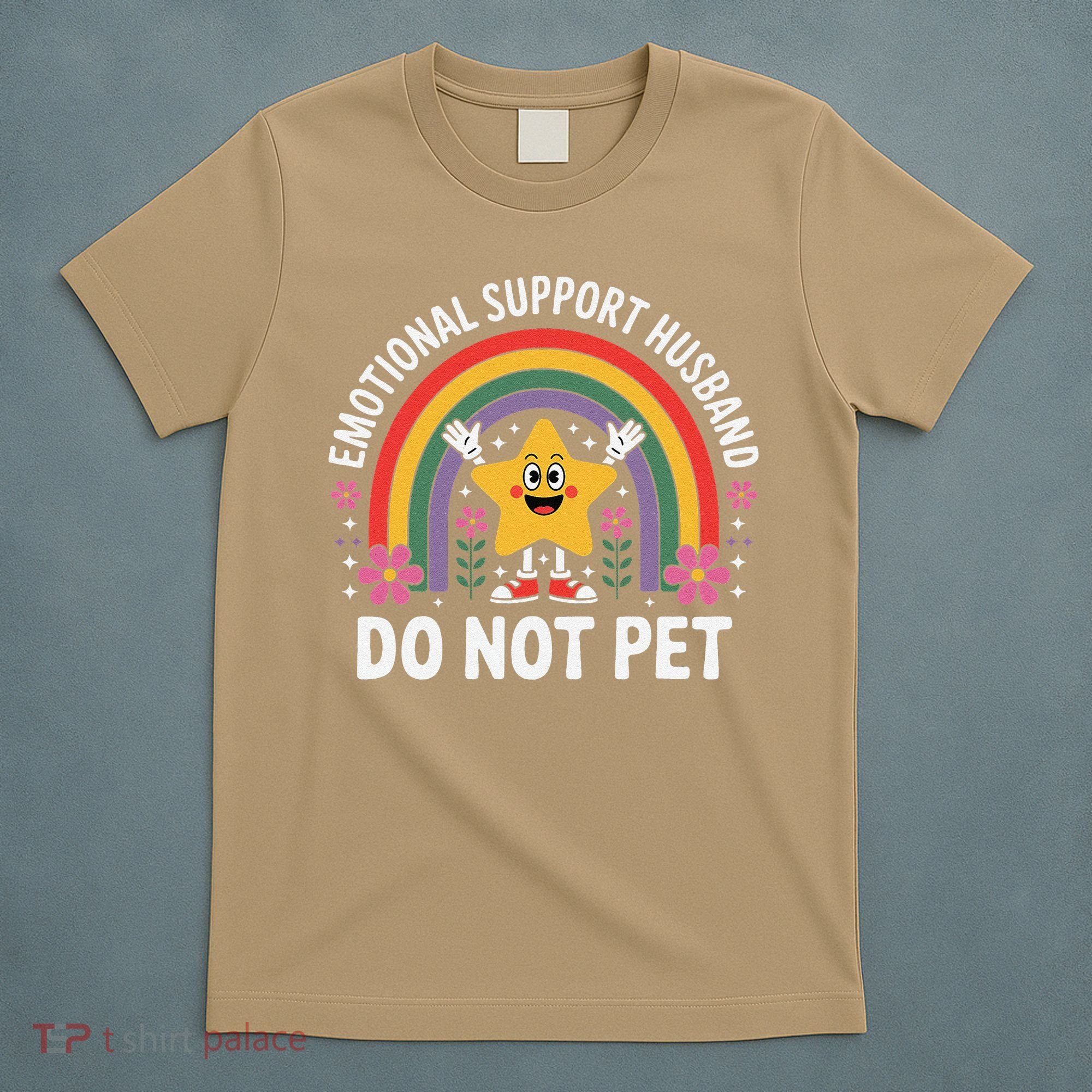 Emotional Support Husband Do Not Pet T-Shirt