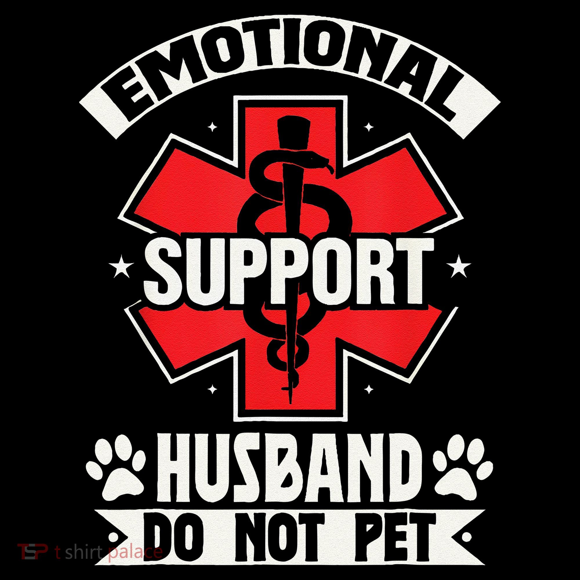 Emotional Support Husband Do Not Pet Meme Coffee Mug