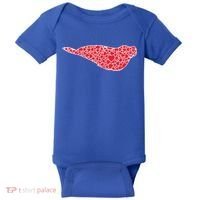 Elephant Seal Hearts Valentine's Day Pup Lover Gift Cute Gift Baby Bodysuit thumb 0