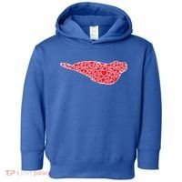 Elephant Seal Hearts Valentine's Day Pup Lover Gift Cute Gift Toddler Hoodie thumb 0