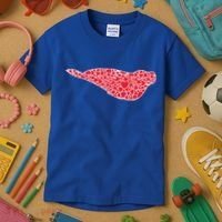 Elephant Seal Hearts Valentine's Day Pup Lover Gift Cute Gift Kids T-Shirt thumb 3