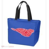 Elephant Seal Hearts Valentine's Day Pup Lover Gift Cute Gift Tote Bag thumb 3