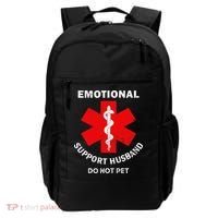 Emotional Support Husband Do Not Pet Backpack thumb 0