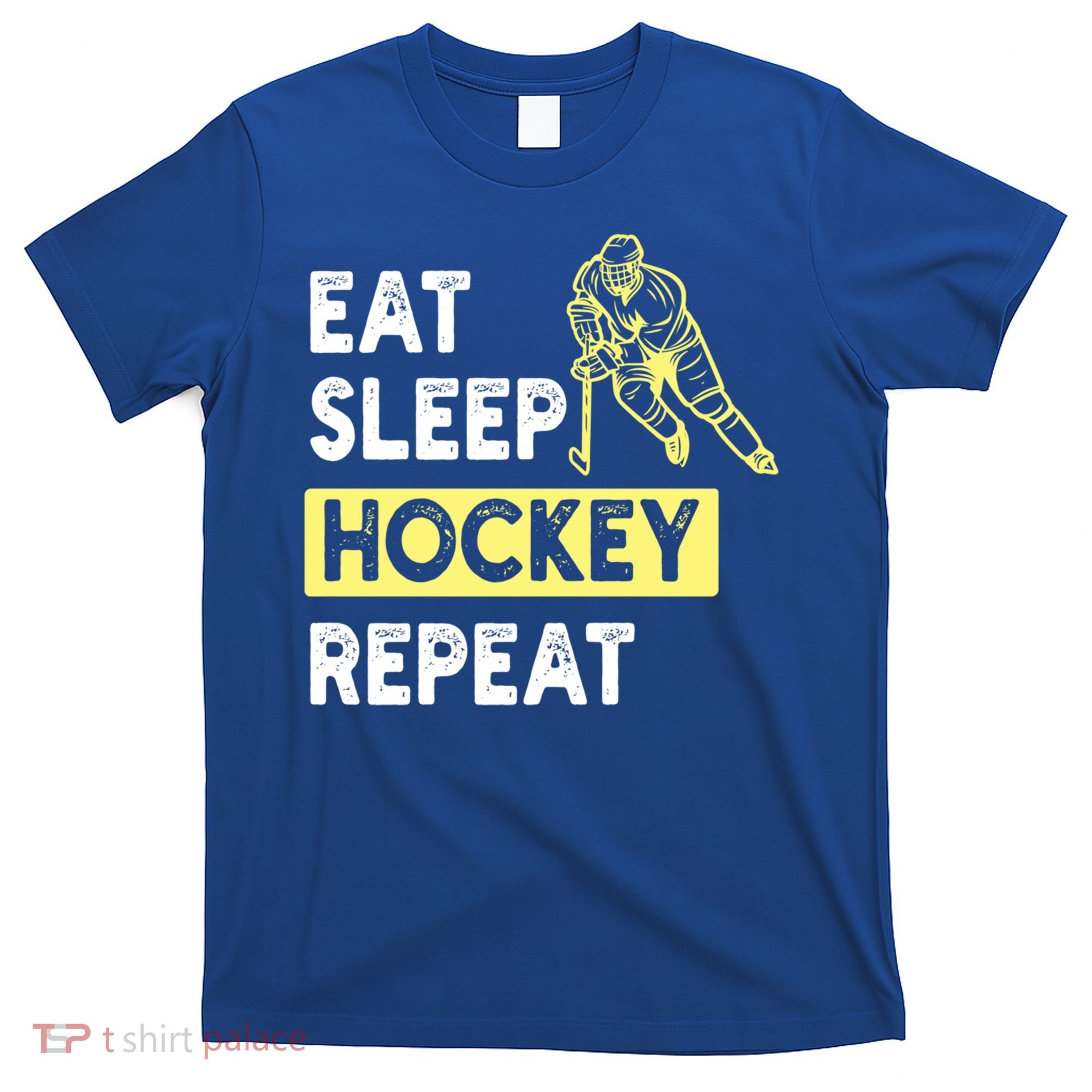 Eat Sleep Hockey Repeat Tee Gift Kids Hockey Lovers Gift T-Shirt