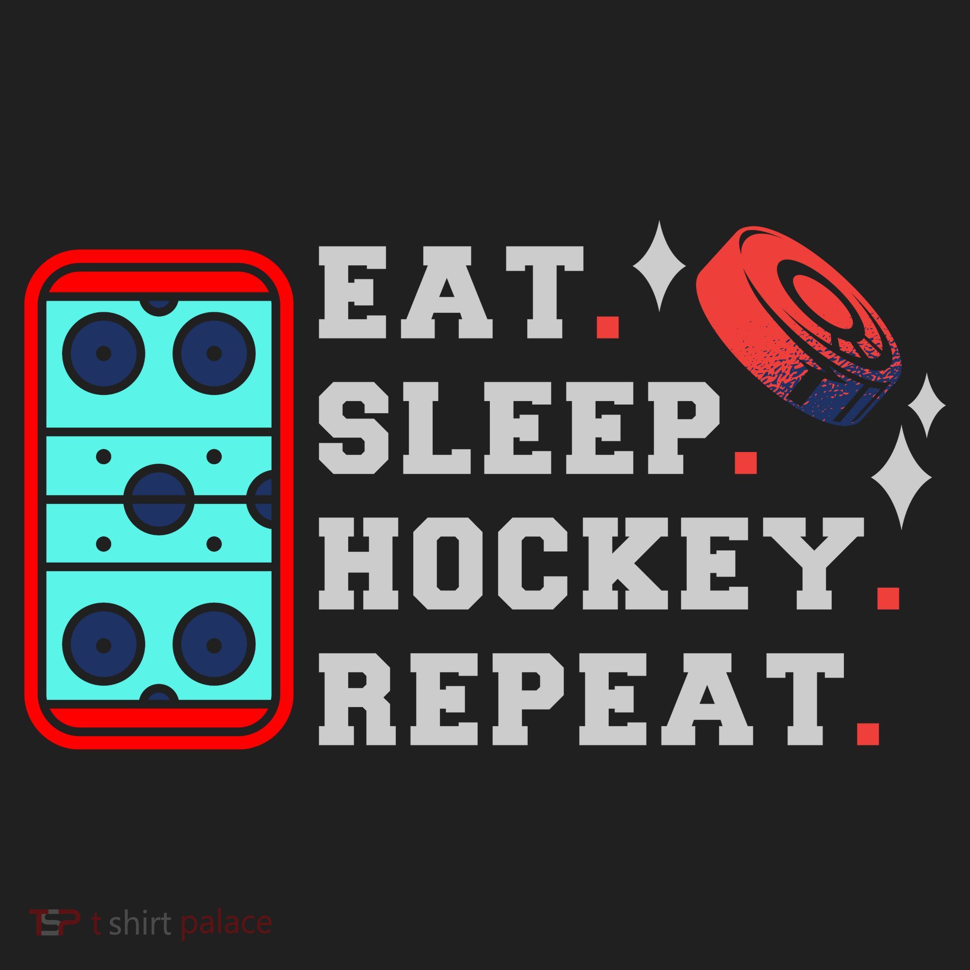 Eat Sleep Hockey Repeat Women's Sweatshirt