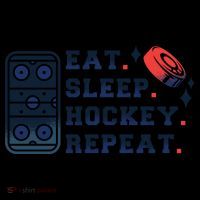 Eat Sleep Hockey Repeat Coffee Mug thumb 5