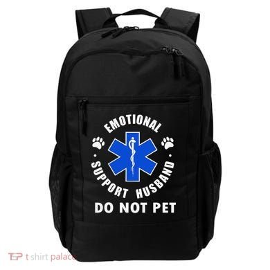 Emotional Support Husband Do Not Pet Backpack