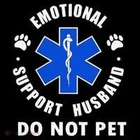 Emotional Support Husband Do Not Pet Coffee Mug thumb 5