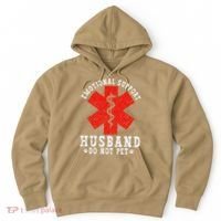 Emotional Support Husband Do Not Pet Hoodie thumb 0