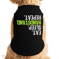 Eat Sleep Handstand Repeat Gymnastics Funny Meaningful Gift Doggie Tank thumb 0