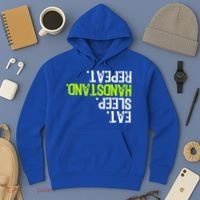 Eat Sleep Handstand Repeat Gymnastics Funny Meaningful Gift Hoodie thumb 3