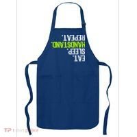 Eat Sleep Handstand Repeat Gymnastics Funny Meaningful Gift Apron thumb 0
