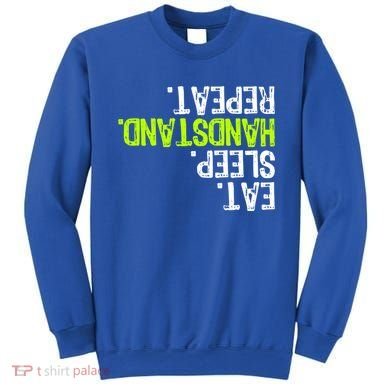 Eat Sleep Handstand Repeat Gymnastics Funny Meaningful Gift Sweatshirt