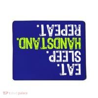 Eat Sleep Handstand Repeat Gymnastics Funny Meaningful Gift Mousepad thumb 0