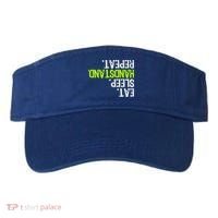 Eat Sleep Handstand Repeat Gymnastics Funny Meaningful Gift Visor thumb 0