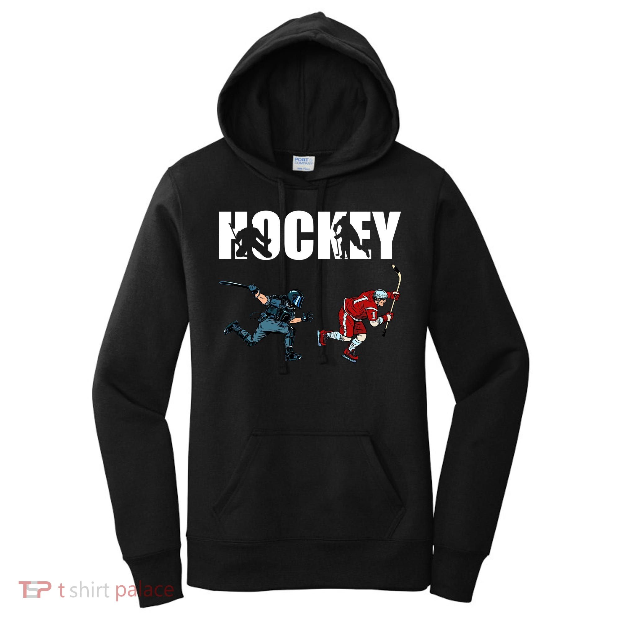 Eat Sleep Hockey Ice Hockey Player Gift Women's Hoodie