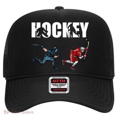 Eat Sleep Hockey Ice Hockey Player Gift Hat