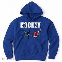 Eat Sleep Hockey Ice Hockey Player Gift Hoodie thumb 0