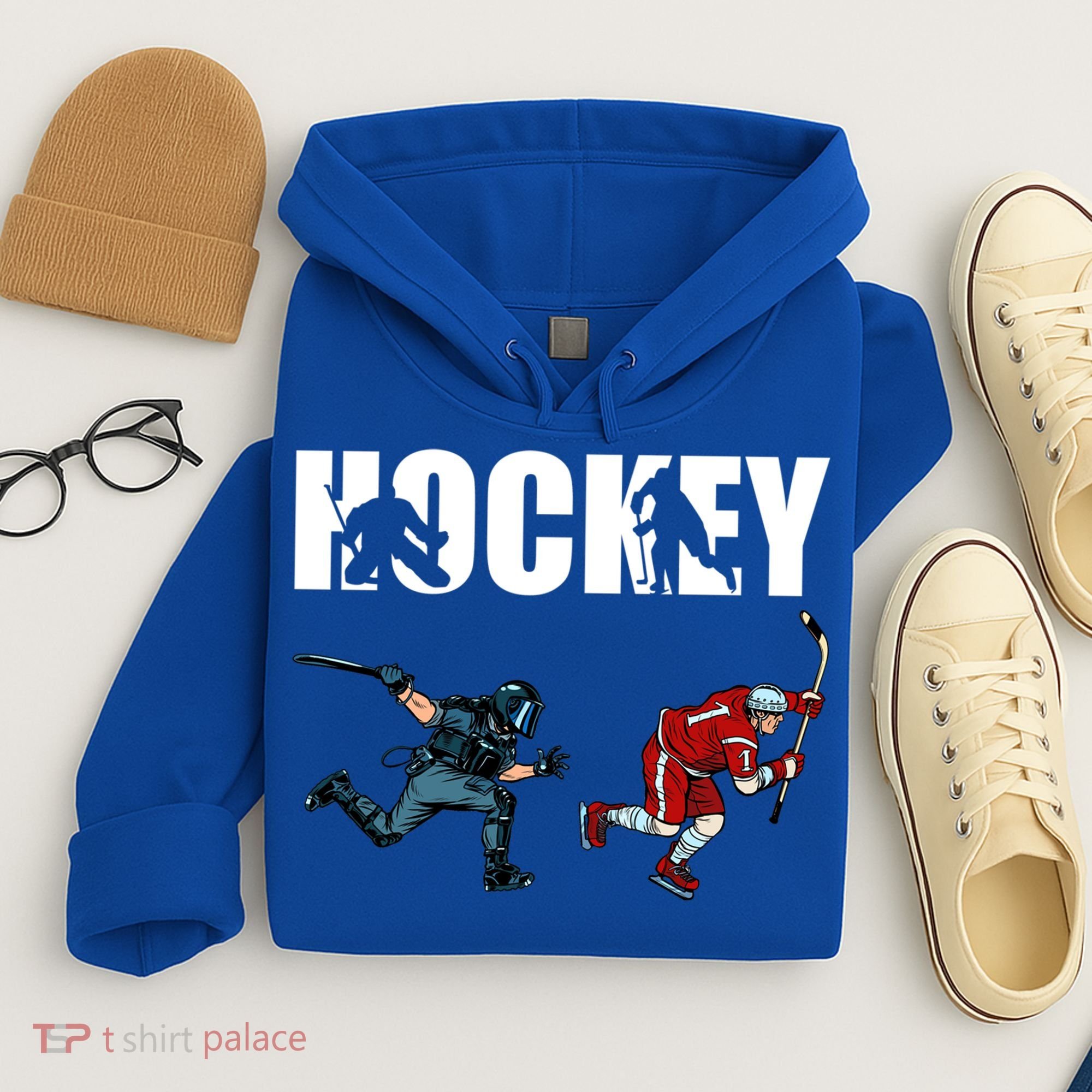 Eat Sleep Hockey Ice Hockey Player Gift Hoodie