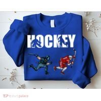 Eat Sleep Hockey Ice Hockey Player Gift Sweatshirt thumb 2