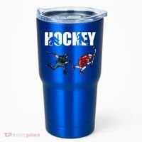 Eat Sleep Hockey Ice Hockey Player Gift Tumbler thumb 0