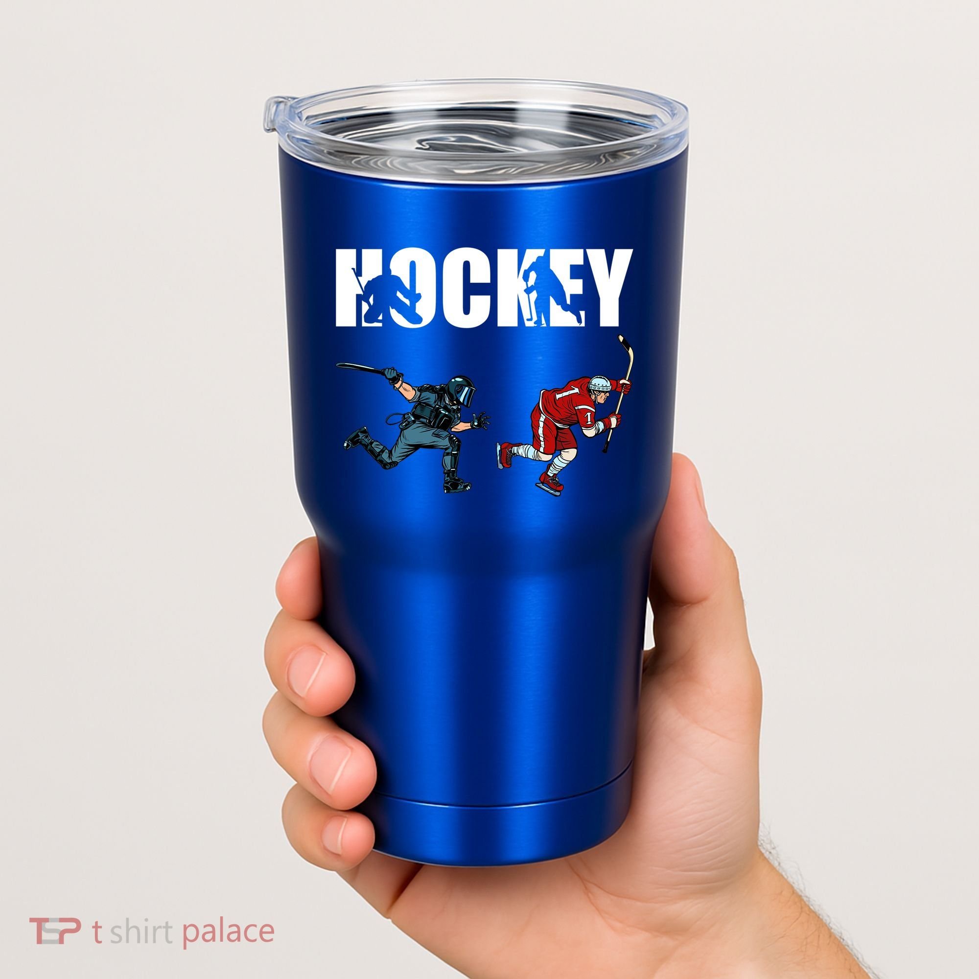 Eat Sleep Hockey Ice Hockey Player Gift Tumbler