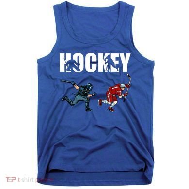 Eat Sleep Hockey Ice Hockey Player Gift Tank Top