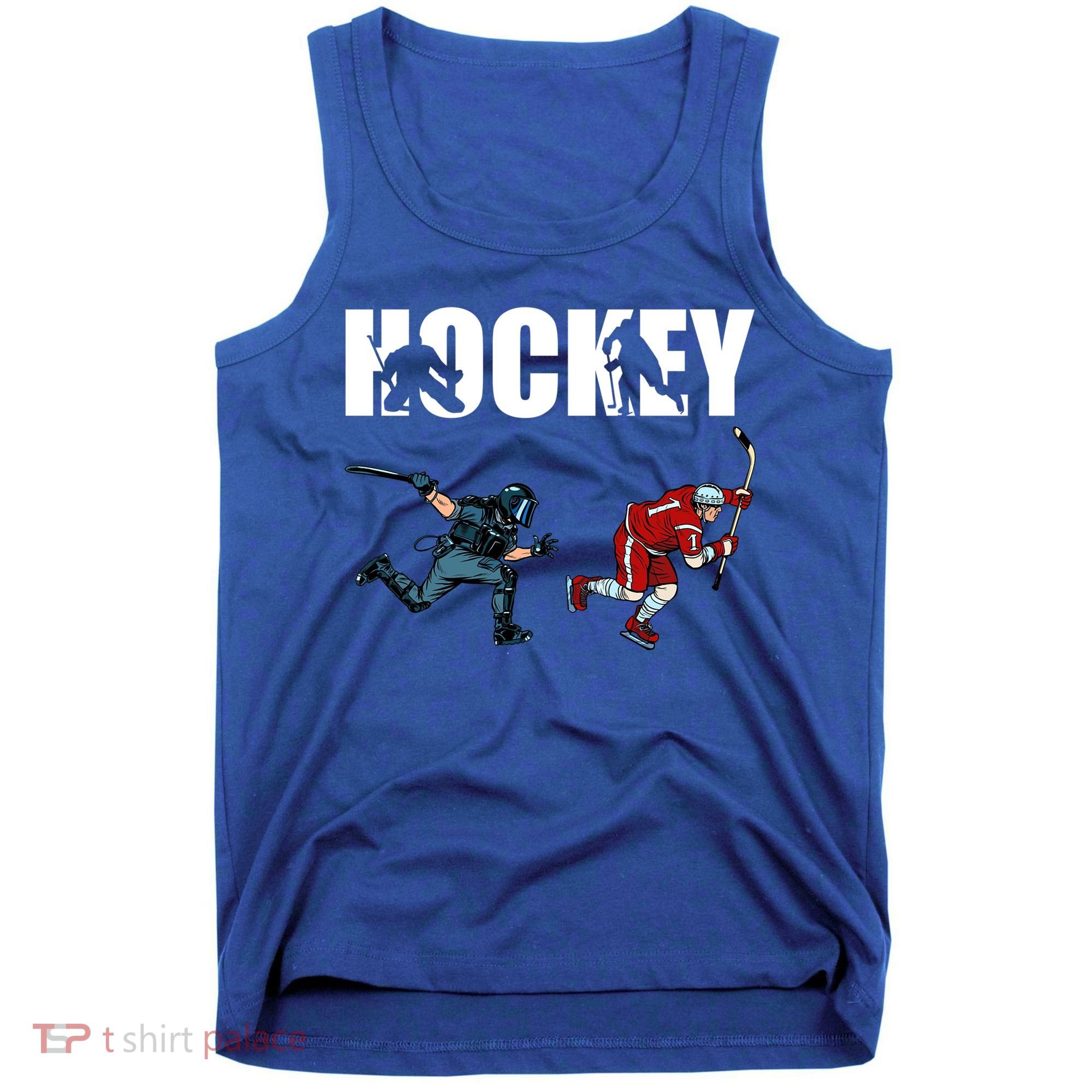 Eat Sleep Hockey Ice Hockey Player Gift Tank Top