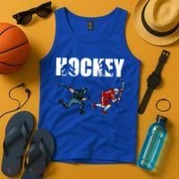 Eat Sleep Hockey Ice Hockey Player Gift Tank Top thumb 4
