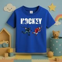 Eat Sleep Hockey Ice Hockey Player Gift Toddler T-Shirt thumb 3