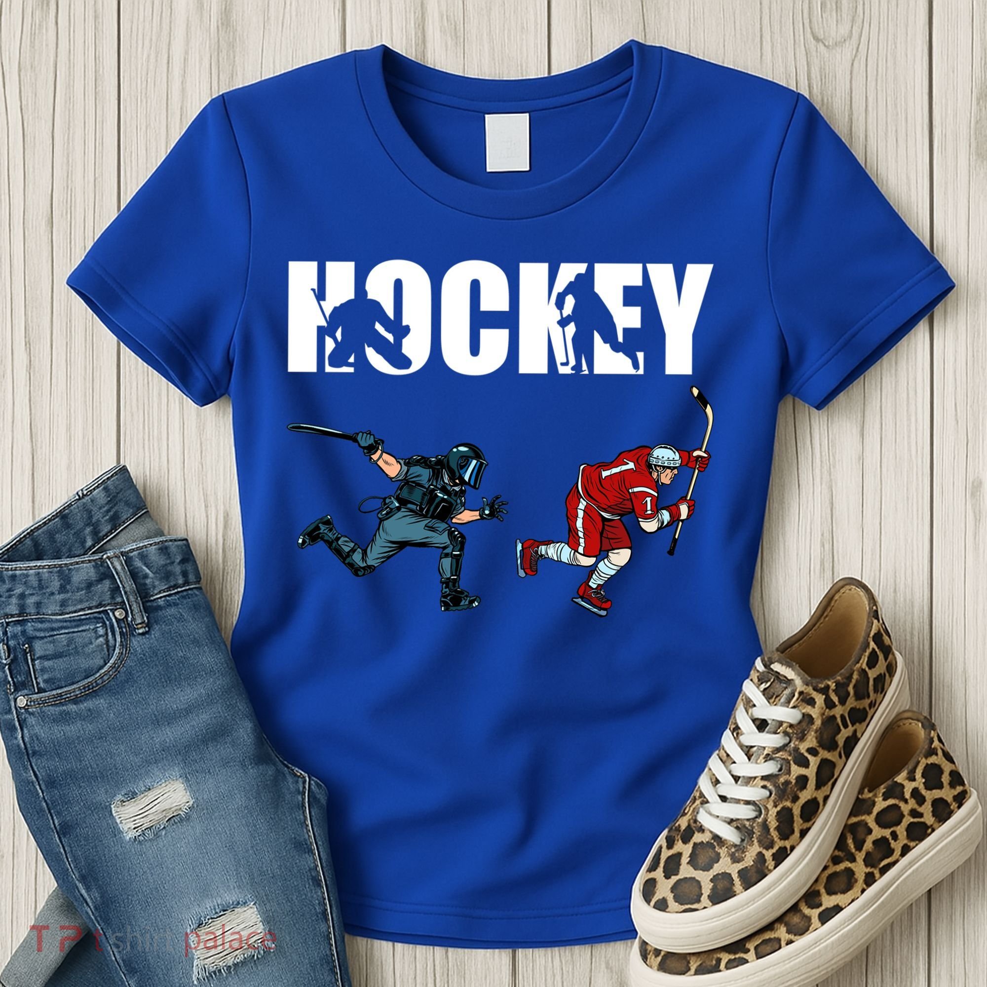 Eat Sleep Hockey Ice Hockey Player Gift Women's T-Shirt