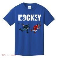 Eat Sleep Hockey Ice Hockey Player Gift Kids T-Shirt thumb 0