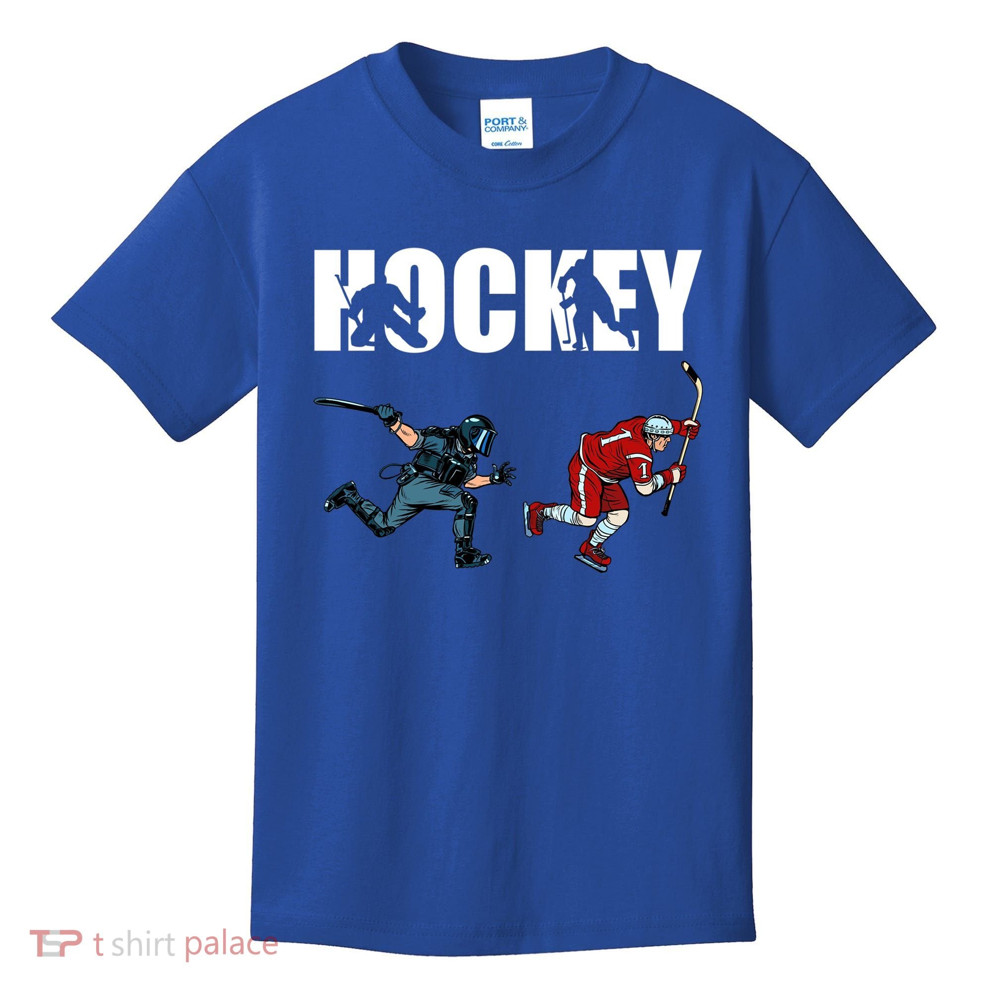 Eat Sleep Hockey Ice Hockey Player Gift Kids T-Shirt